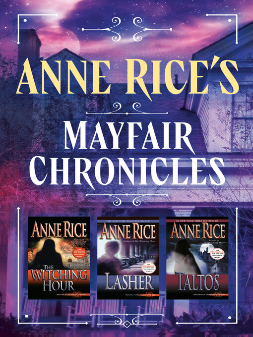 Title details for The Mayfair Witches Series 3-Book Bundle by Anne Rice - Wait list